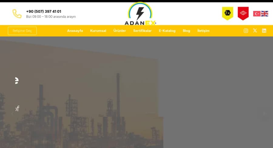 Adanex Elektrik — adanex.com.tr