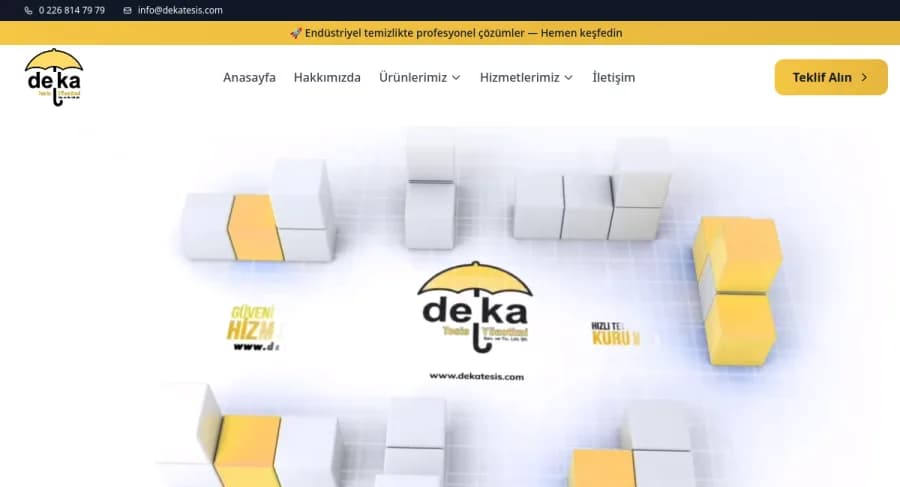 DEKA Tesis Yönetimi — dekatesis.com